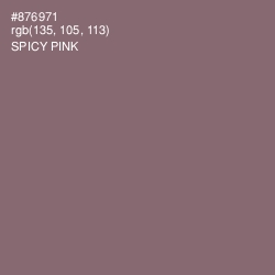 #876971 - Spicy Pink Color Image